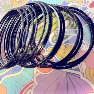 Black Bangles